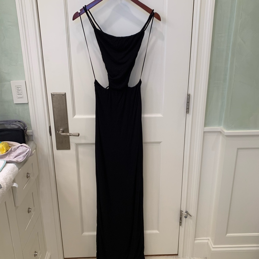 Indah Black Maxi Dress